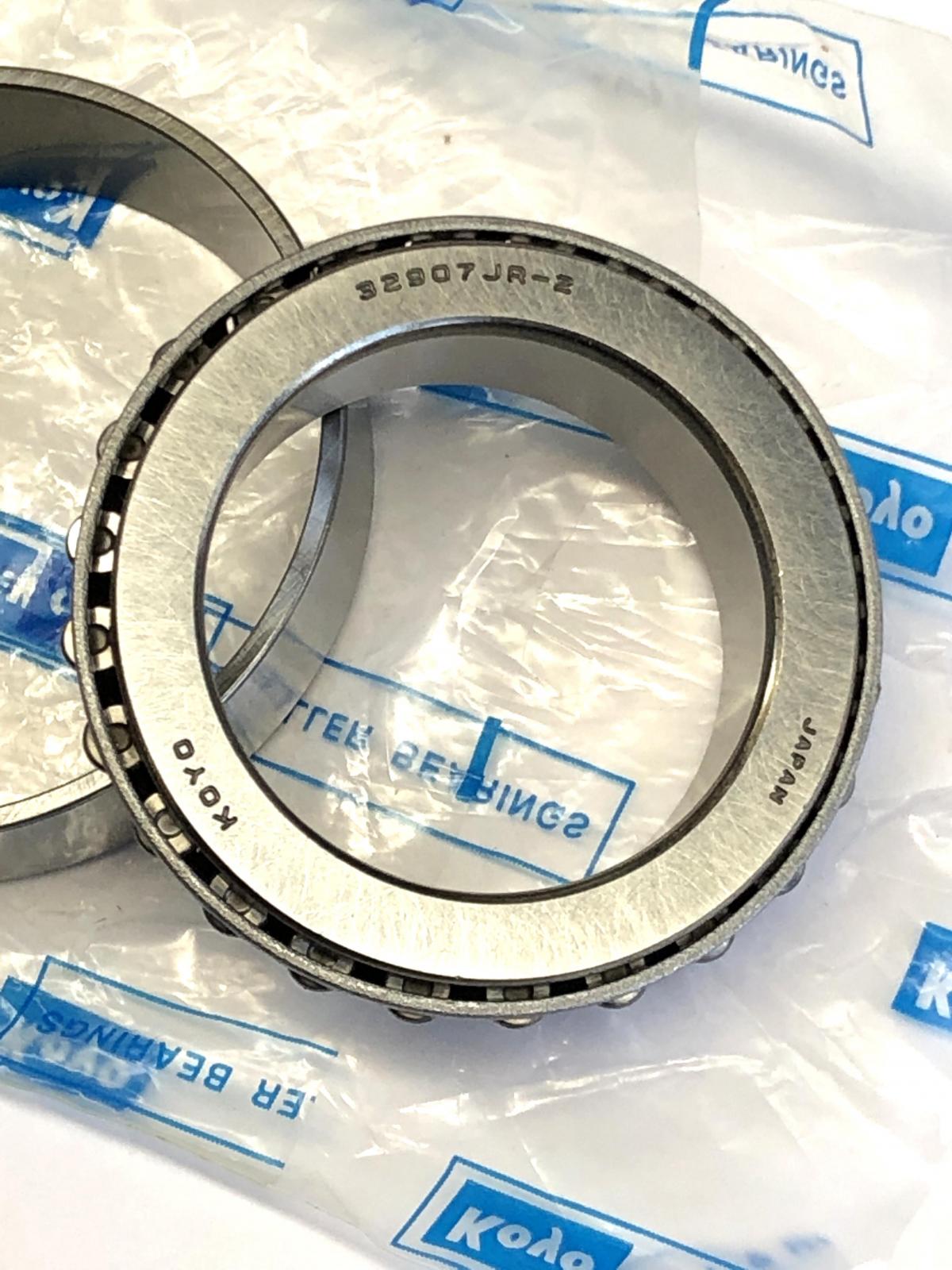 Koyo Bearings Bearing Taper 35x55x14 Koyo, 32907JR-2, 93332-00086 BEA116, Headstock Top