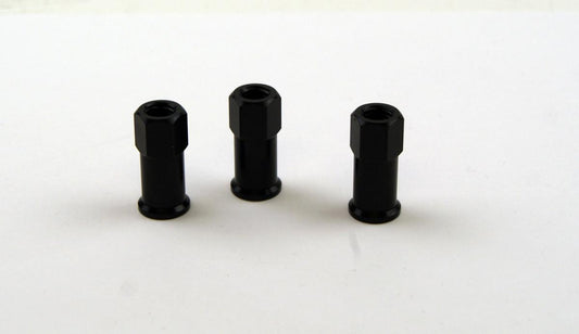 Factory Image Racing 8mm Rim Lock Nuts Pk/3 Black