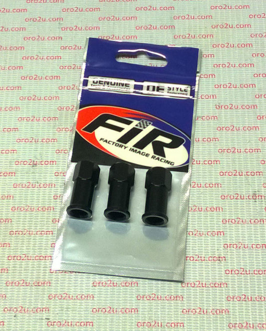 Factory Image Racing 8mm Rim Lock Nuts Pk/3 Black