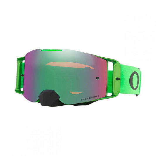 OAKLEY FRONT LINE MX MOTO GREEN PRIZM JADE, OA OO7087-66 PRIZM JADE IRIDIUM LENS, OA OO7087-66