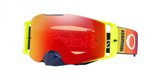 OAKLEY FRONT LINE MX TLD GRAPH YELLOW PRIZM, PRIZM TORCH LENS OA OO7087-64, OA OO7087-64