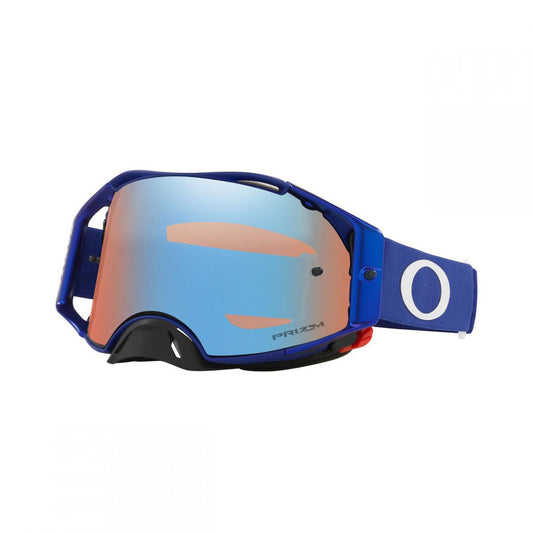 OAKLEY AIRBRAKE MX MOTO BLUE PRIZM SAPPHIRE, PRIZM SAPPHIRE IRIDIUM LENS OA OO7046-A2, OA OO7046-A2