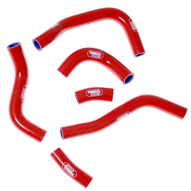 COOLANT HOSE 6 PIECE KIT RED 13-14 HONDA 450 CRF R OEM DESIGN SAMCO SPORT HON-84-RD