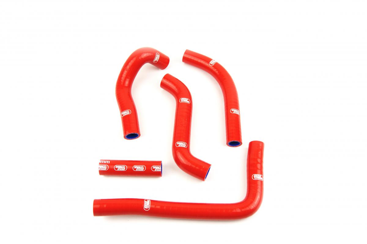 COOLANT HOSE 5 PIECE KIT RED 08-14 SUZUKI 450 RM Z OEM DESIGN SAMCO SPORT SUZ-45-RD