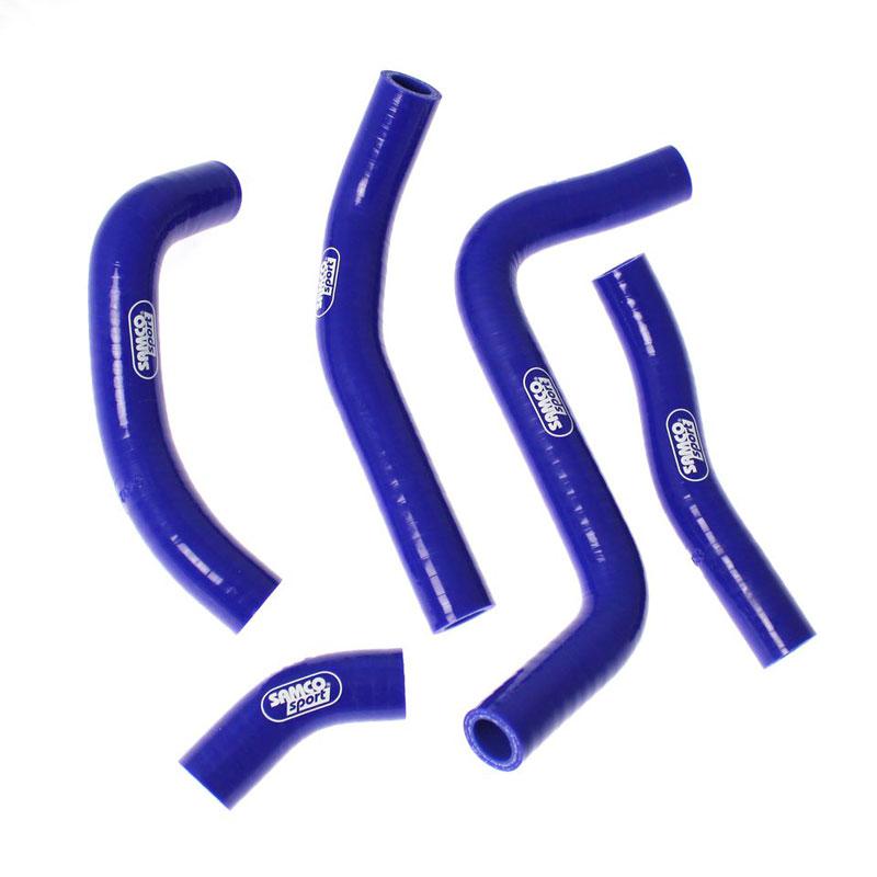 COOLANT HOSE 5 PIECE KIT BLUE 11-12 SUZUKI 250 RM Z SAMCO SPORT SUZ-46-BU