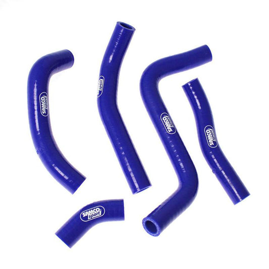 COOLANT HOSE 5 PIECE KIT BLUE 11-12 SUZUKI 250 RM Z SAMCO SPORT SUZ-46-BU