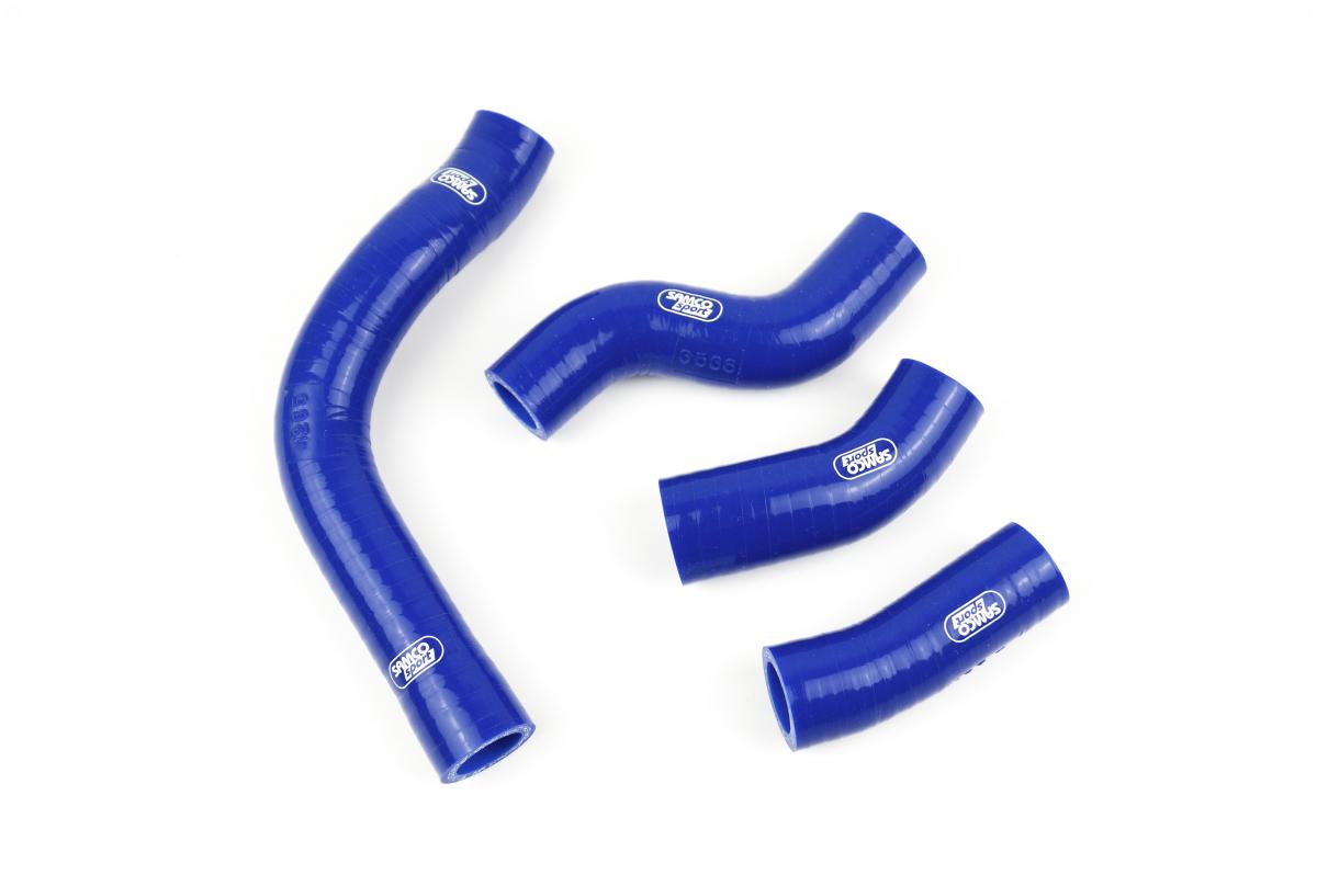 COOLANT HOSE 4 PIECE KIT BLUE 11-15 HUSQVARNA KTM 250 350 SX-F OEM DESIGN SAMCO KTM-57-BU