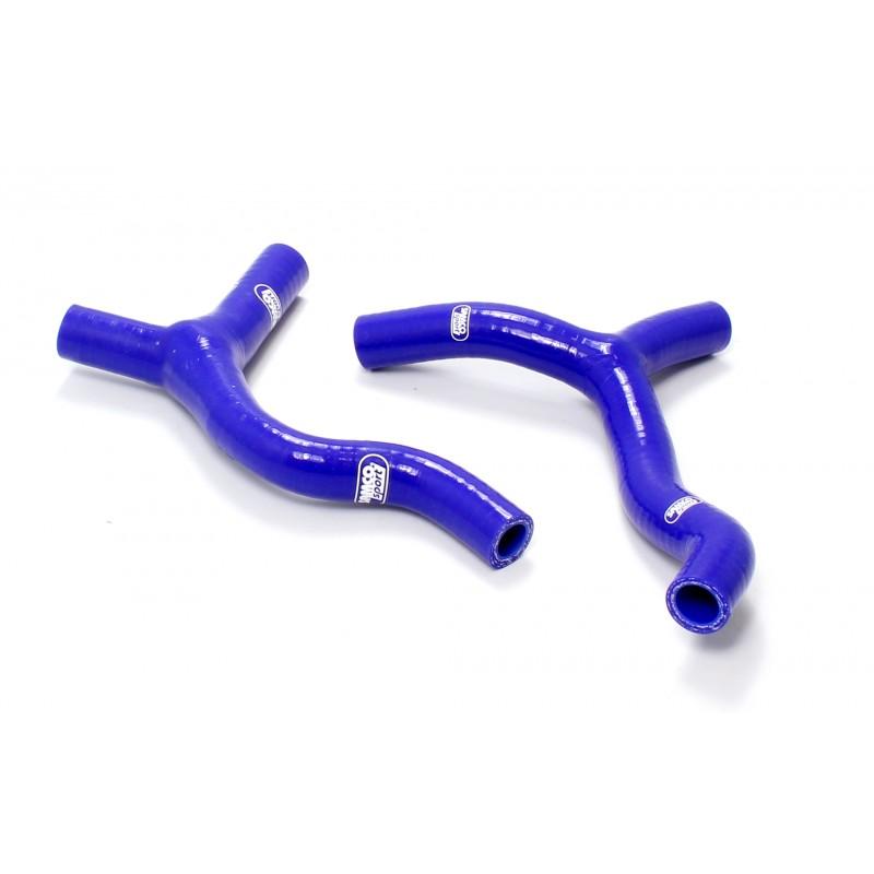 COOLANT HOSE 2 PIECE KIT BLUE 13-17 85 TC 85 SX 'Y' RACE DESIGN SAMCO SPORT KTM-59-BU