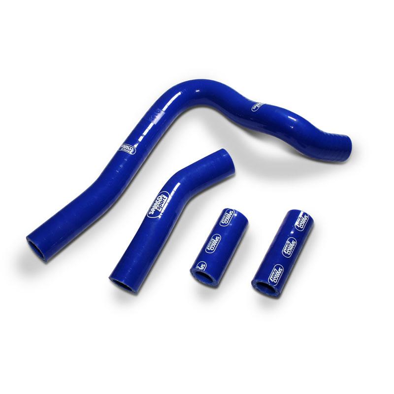 COOLANT HOSE 4 PIECE KIT BLUE 92-96 HONDA 250 CR 250 R SAMCO SPORT HON-57-BU