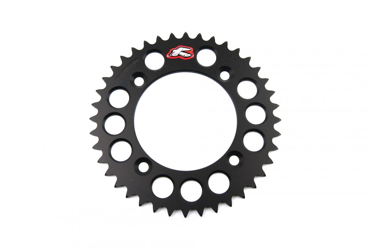 Rear Sprocket Renthal 491, KTM 50 2014 40T Black, 491--415-40P-BK