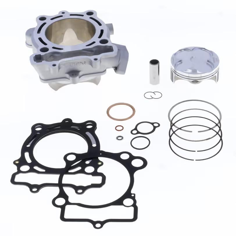 Cylinder Full Kit 77mm Suzuki Rm-z 250 19-22, Athena P400510100030 Std Bore, (Piston included)