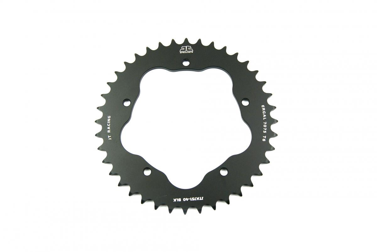 Rear Sprocket Alloy JTA751.40BLK, Black