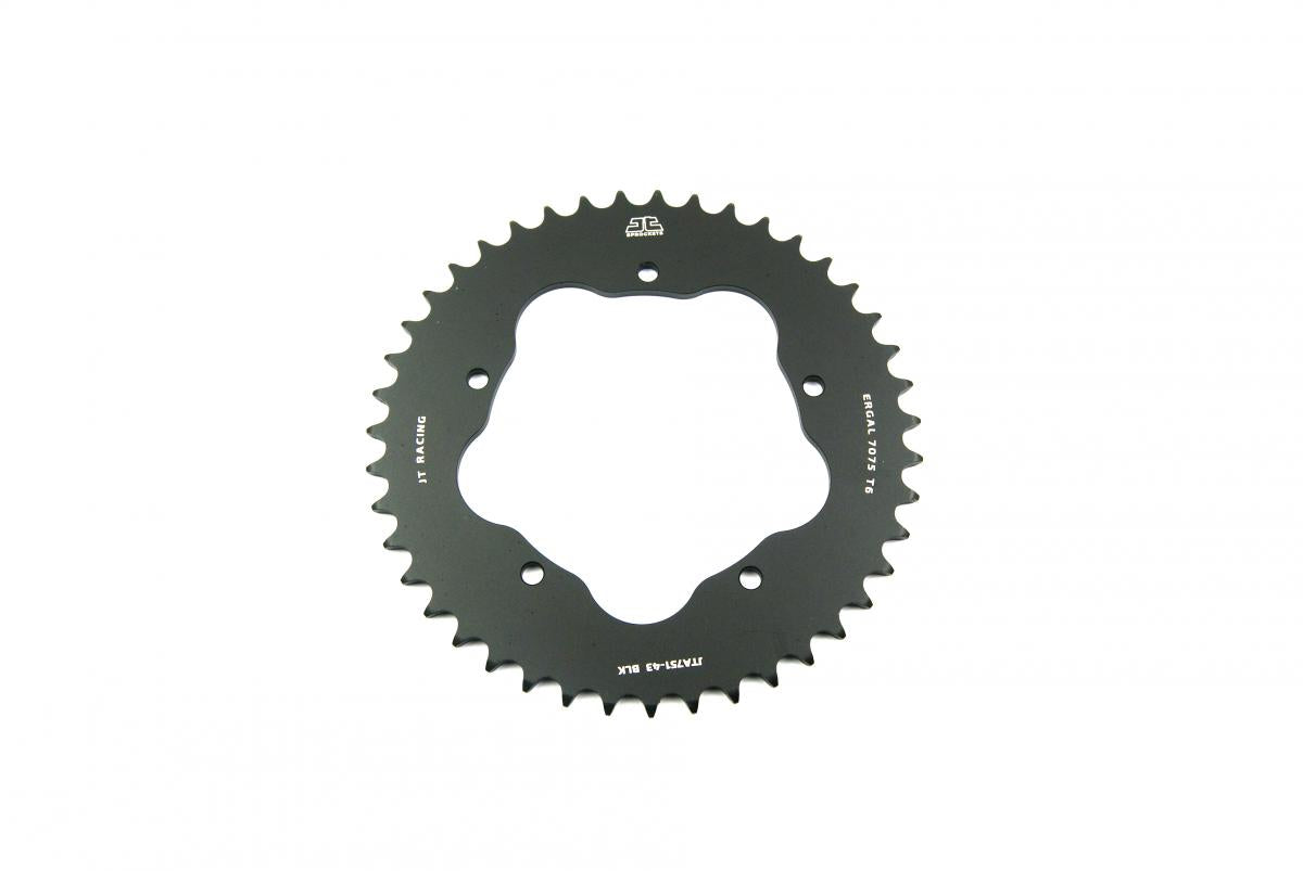 Rear Sprocket Alloy JTA751.43BLK