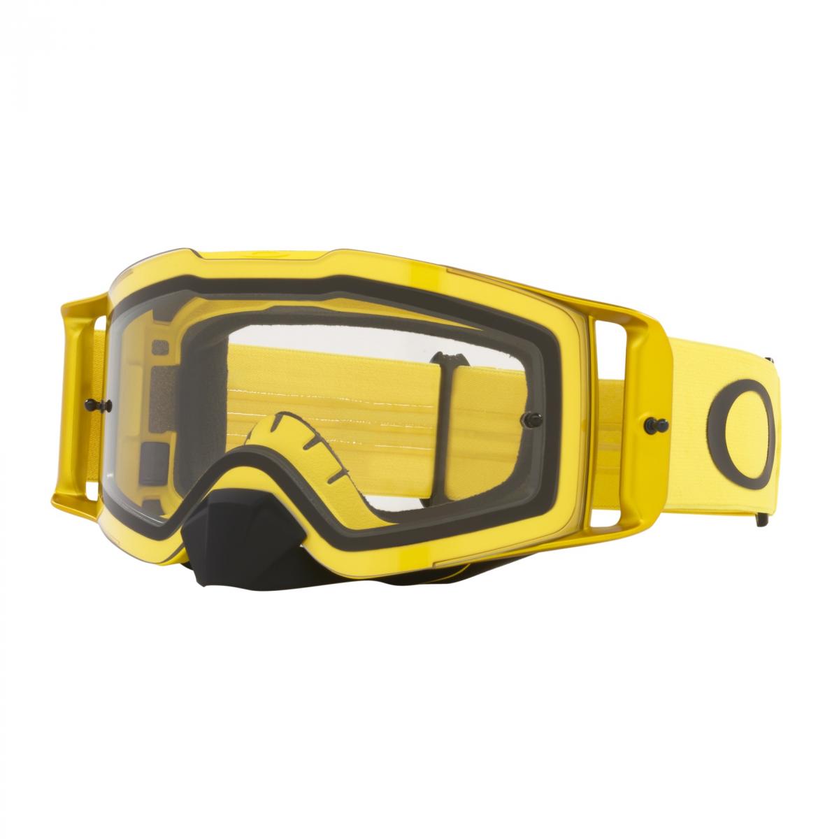 OAKLEY FRONT LINE MX MOTO YELLOW, OA OO7087-80 CLEAR LENS, OA OO7087-80