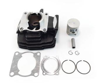 Dirt Racing Cylinder & Piston Kit Gaskets 02 Yamaha Dt 125 L K 56.00mm Std 4-STUD Head 18G-11311-02