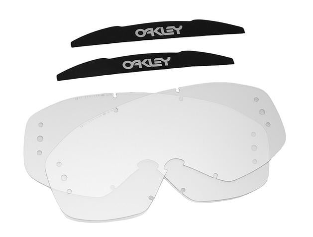 Oakley Replacement Lens O Frame 2.0 MX (Clear) Roll-Off 2pk, OAKLEY OA 101-359-001, Clear