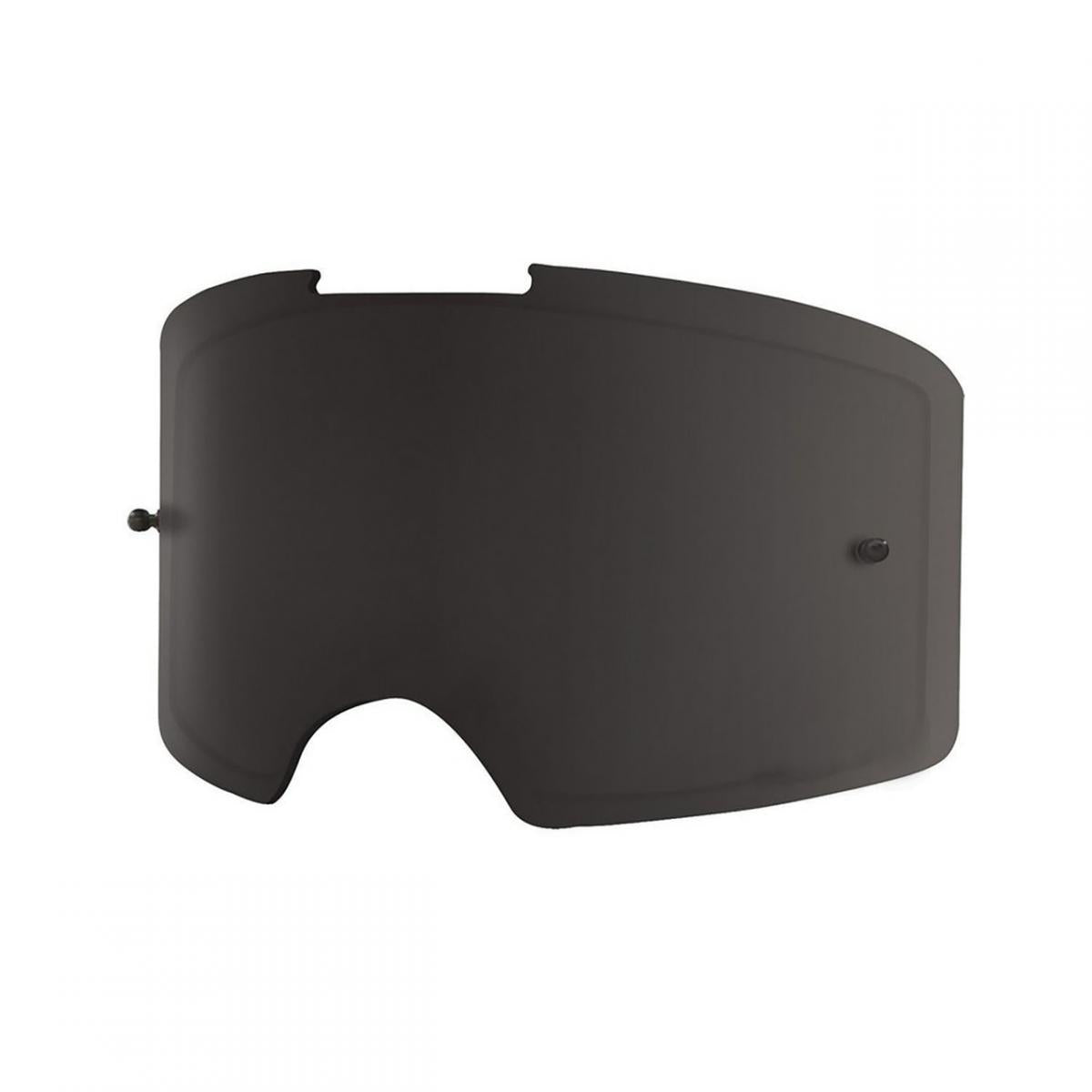 Oakley Replacement Lens Front Line MX (Dark Grey), OAKLEY OA 102-516-009, Dark Grey