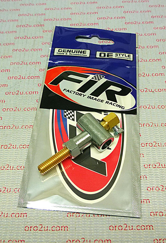 Factory Image Racing Solderless Brake Cable End M6 Adjuster Thread For 3.5MM Inner Cable
