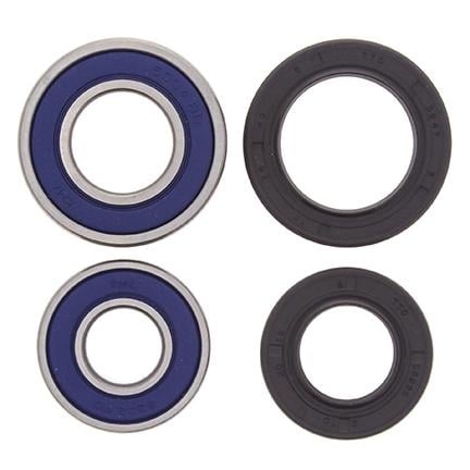 All Balls Racing Wheel Bearing Kit Front 87-22 Arctic/Gas/Hon/Kaw/Kymco, Allballs 25-1035 ATV