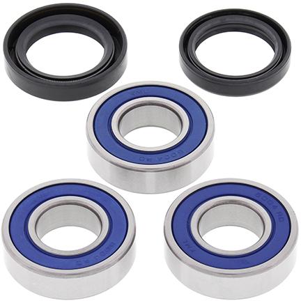 All Balls Racing Wheel Bearing Kit Rear 90-99 Hon CR125/250/500, Allballs 25-1202 Dirt