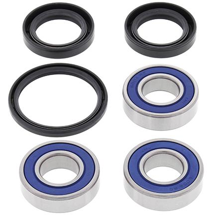 All Balls Racing Wheel Bearing Kit Rear 83-86 Hon CR125-500, Allballs 25-1115 Dirt