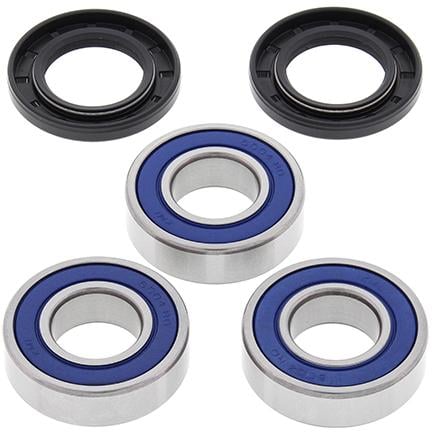 All Balls Racing Wheel Bearing Kit Rear 94-04 Kaw KX125/250/500, Allballs 25-1224 Dirt