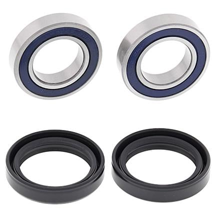 All Balls Racing Wheel Bearing Kit Front 05-22 Kaw/Suz/Yam KX/WR/YZ/RMZ, Allballs 25-1482 Dirt
