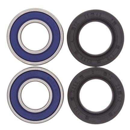 All Balls Racing Wheel Bearing Kit Front & Rear 77-21 Apr/Beta/Bmw/Cag/Gas/Hon/Kaw/Sher, Allballs 25-1070 Dirt/Road