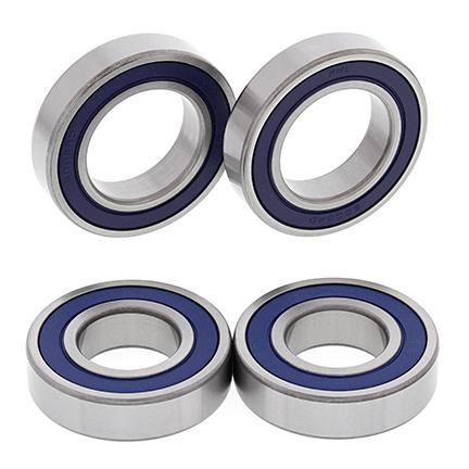All Balls Racing Wheel Bearing Kit Rear 82-83 Kaw KLT200/250, Allballs 25-1144 ATV