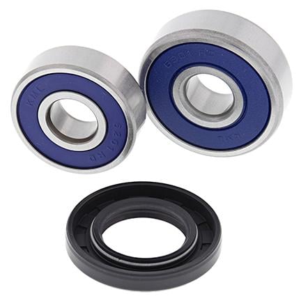 All Balls Racing Wheel Bearing Kit Rear 82-22 Hon CR/CRF/XR/Tlr 60-200, Allballs 25-1191 Dirt