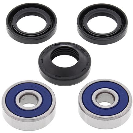 All Balls Racing Wheel Bearing Kit Front & Rear 66-96 Hon CR/XR 50-200, Allballs 25-1072 Dirt/Road