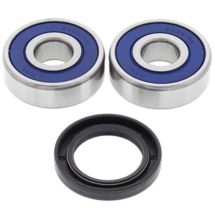 All Balls Racing Wheel Bearing Kit Rear 68-08 Hon Ca/Cb/Cm/Xl/XR 100-200, Allballs 25-1323 Road