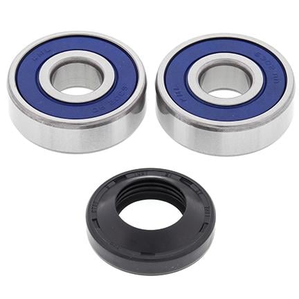 All Balls Racing Wheel Bearing Kit Front 74-19 Suz RV200/Hon CR125/MR175, Allballs 25-1306 Dirt/Road