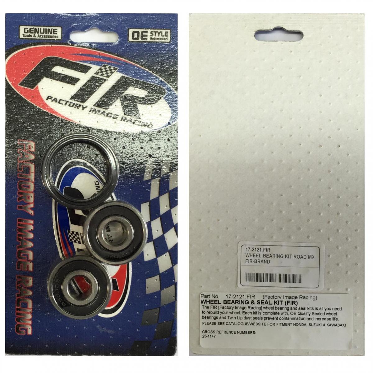 Factory Image Racing Wheel Bearing Kit Road MX