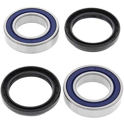 All Balls Racing Wheel Bearing Kit Rear 04-13 Yam Yfm 125-350, Allballs 25-1508 ATV