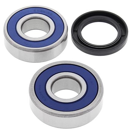 All Balls Racing Wheel Bearing Kit Rear 78-98 Hon CR250/450/PC800, Allballs 25-1237 Dirt/Road