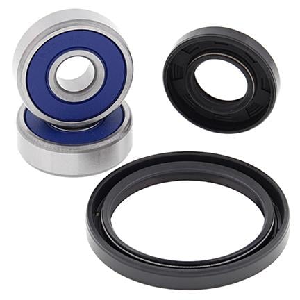 All Balls Racing Wheel Bearing Kit Front 80-83 Kaw KE175, Allballs 25-1302 Road