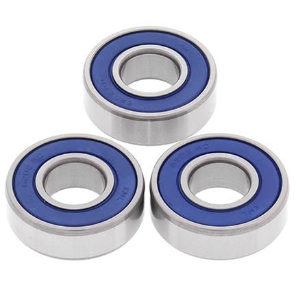 All Balls Racing Wheel Bearing Kit Front & Rear 87-13 Cob CX65/Suz RM125, Allballs 25-1371 Dirt