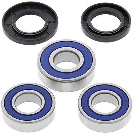 All Balls Racing Wheel Bearing Kit Rear 90-07 Suz DR350/DRZ250, Allballs 25-1066 Dirt