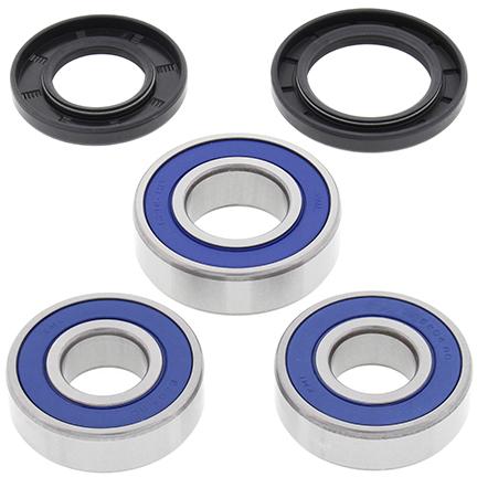 All Balls Racing Wheel Bearing Kit Rear 90-20 Suz DR250-650/XF650, Allballs 25-1256 Dirt