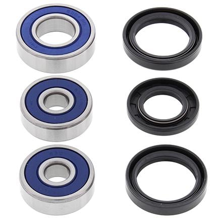 All Balls Racing Wheel Bearing Kit Rear 75-08 Yam Dt/MX/Pw/Rs/Rt/TTR 80-100, Allballs 25-1095 Road