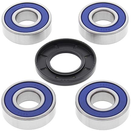 All Balls Racing Wheel Bearing Kit Rear 80-86 Yam IT200/YZ125/250, Allballs 25-1228 Dirt