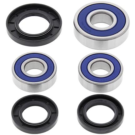 All Balls Racing Wheel Bearing Kit Rear 82-09 Yam Xt/Xtz 550-660, Allballs 25-1248 Road
