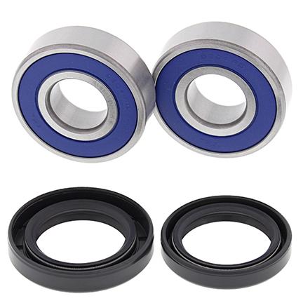 All Balls Racing Wheel Bearing Kit Front 90-93 Kaw ZX1100C Ninja ZX11, Allballs 25-1253 Road