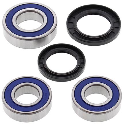 All Balls Racing Wheel Bearing Kit Rear 77-79 Kaw KZ650C, Allballs 25-1278 Road