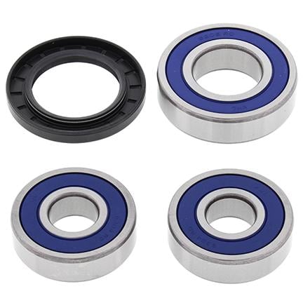 All Balls Racing Wheel Bearing Kit Rear 72-80 Kaw K2/Z1/KZ750/900, Allballs 25-1287 Road