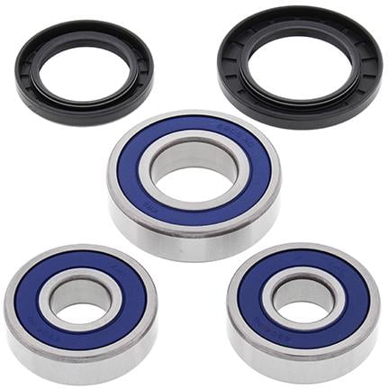 All Balls Racing Wheel Bearing Kit Rear 76-81 Kaw KZ750-1000, Allballs 25-1286 Road