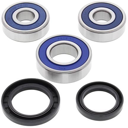 All Balls Racing Wheel Bearing Kit Rear 95-05 Kaw VN800 Vulcan, Allballs 25-1388 Road