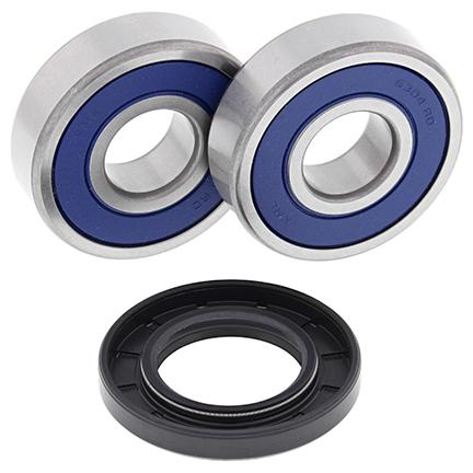 All Balls Racing Wheel Bearing Kit Rear 15-20 Indian Scout, Allballs 25-1354 Road