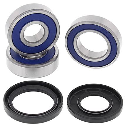 All Balls Racing Wheel Bearing Kit Rear 01-05 Kaw VN2000/Zrx/Zzr 1200, Allballs 25-1390 Road